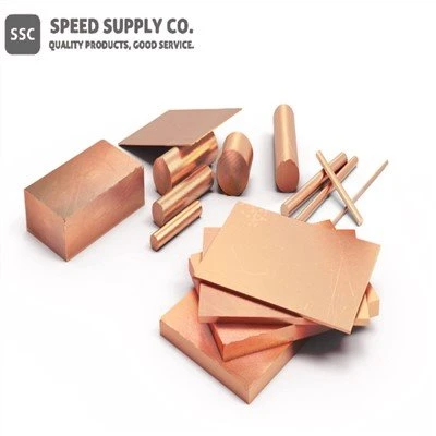 Tungsten tooj liab alloy