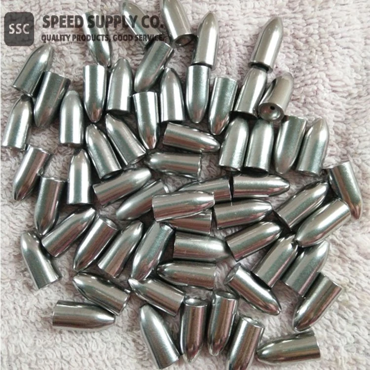 Tungsten Alloy Bullet Shape Nuv Ntses Sinker