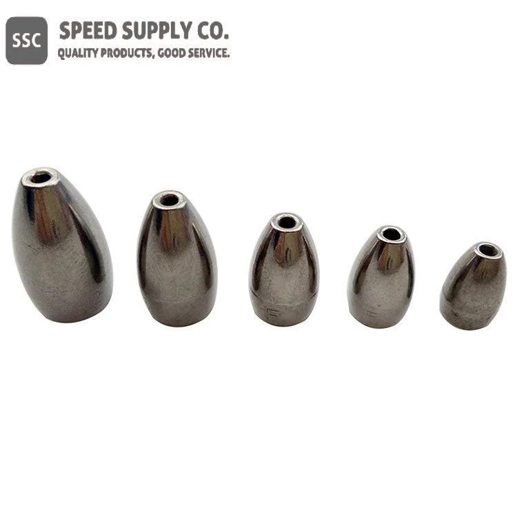 Tungsten Alloy Nuv Ntses Sinker